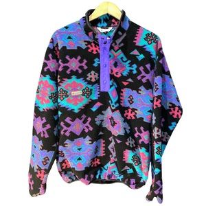 Vintage Columbia Quarter Button Pullover